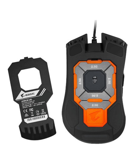 Gigabyte USB Mouse  AORUS M5 wired Black