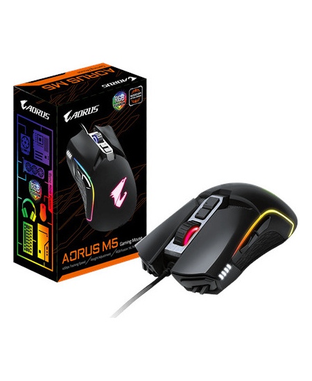Gigabyte USB Mouse  AORUS M5 wired Black