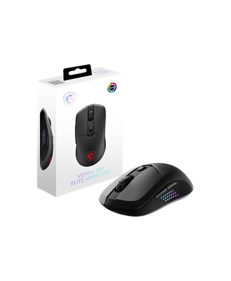 MSI Gaming Mouse | VERSA 300 ELITE WIRELESS | Wireless | 2.4 GHz, Bluetooth 5.3, USB 2.0