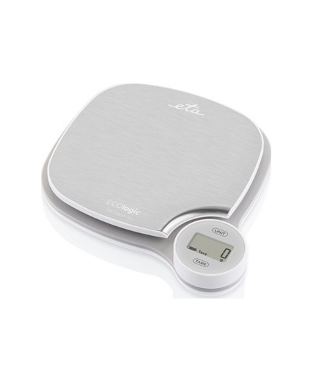 ETA | Kitchen scale | ETA477090000 ECOlogic | Graduation 1 g | Display type LCD | Stainless Steel