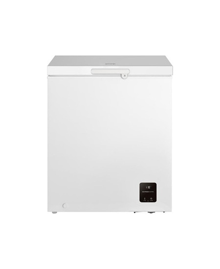 Gorenje | Freezer | FH14EAW | Energy efficiency class E | Chest | Free standing | Height 85.4 cm | Total net capacity 142 L | Wh