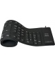 Logilink | Flexible waterproof Keyboard USB + PS/2 | ID0019A | Flexible keyboard | Wired | DE | Black
