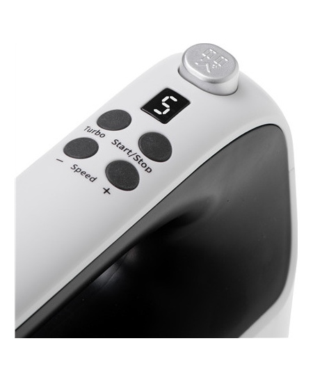 Adler Hand Mixer | AD 4229 | Hand Mixer | 600 W | Number of speeds 9 | Turbo mode | Black/White