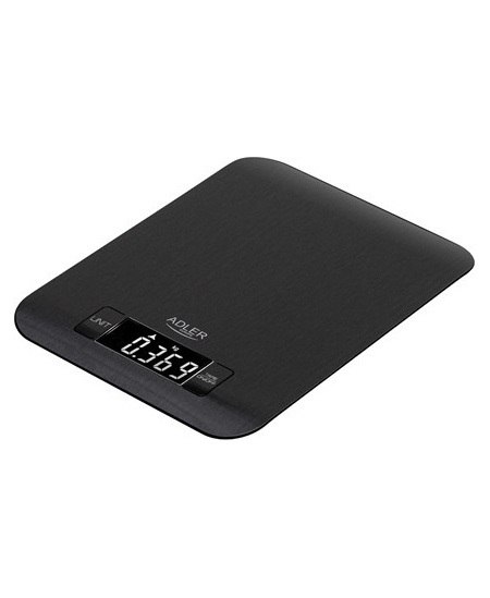 Adler Kitchen Scale | AD 3183b | Graduation 1 g | Black