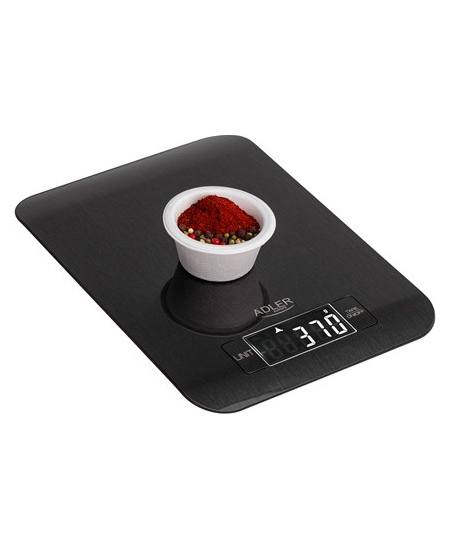 Adler Kitchen Scale | AD 3183b | Graduation 1 g | Black