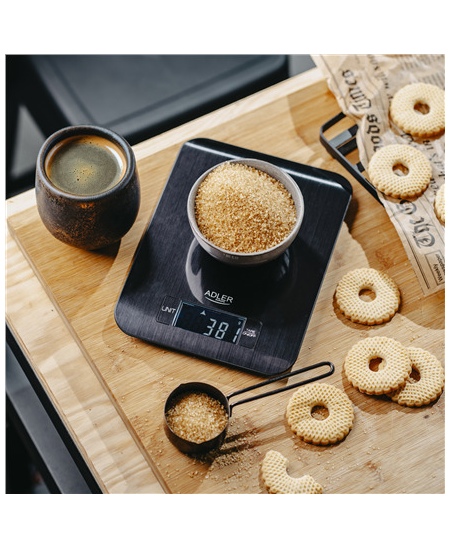 Adler Kitchen Scale | AD 3183b | Graduation 1 g | Black