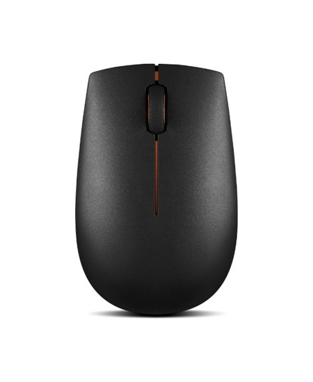 Lenovo | Wireless Compact Mouse | 300 | Optical Mouse | 2.4 GHz Wireless via Nano USB | Black | 1 year(s)