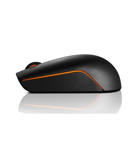 Lenovo | Wireless Compact Mouse | 300 | Optical Mouse | 2.4 GHz Wireless via Nano USB | Black | 1 year(s)