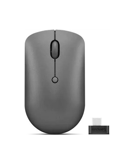 Lenovo | Wireless Compact Mouse | 540 | Red optical sensor | Wireless | 2.4G Wireless via USB-C receiver | Storm Grey | 1 year(s