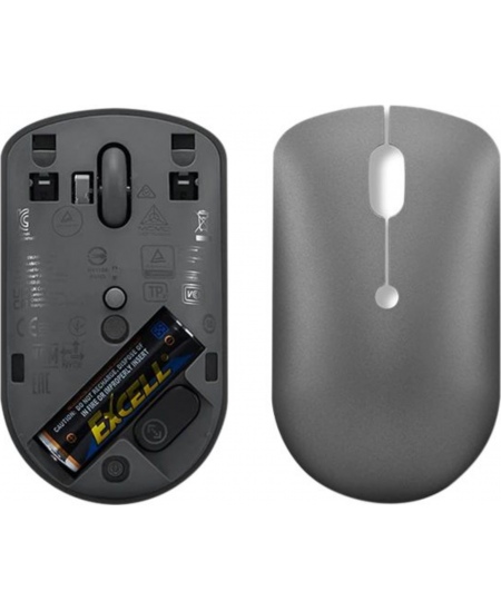 Lenovo | Wireless Compact Mouse | 540 | Red optical sensor | Wireless | 2.4G Wireless via USB-C receiver | Storm Grey | 1 year(s