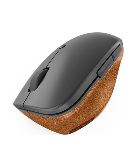 Lenovo | Go Wireless Vertical Mouse | Wireless optical | USB-A | Grey