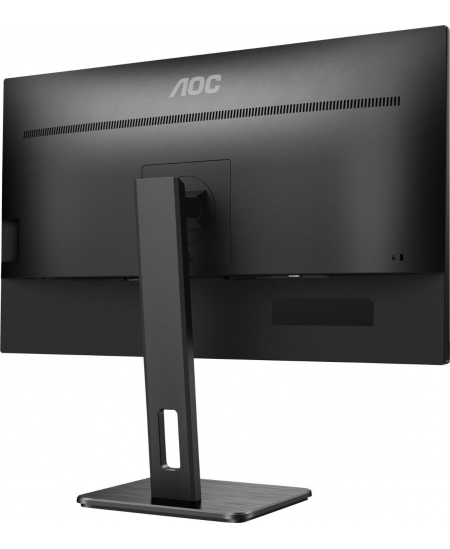AOC Monitor U27P2 27 ", IPS, UHD, 3840 x 2160, 16:9, 4 ms, 350 cd/m², Black, Headphone out (3.5mm), 60 Hz