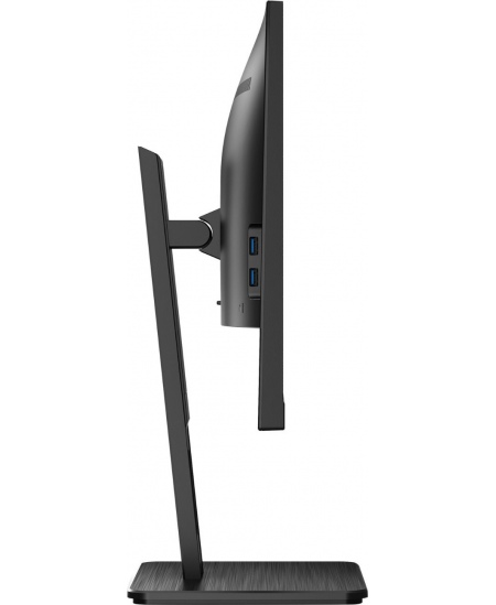 AOC Monitor U27P2 27 ", IPS, UHD, 3840 x 2160, 16:9, 4 ms, 350 cd/m², Black, Headphone out (3.5mm), 60 Hz