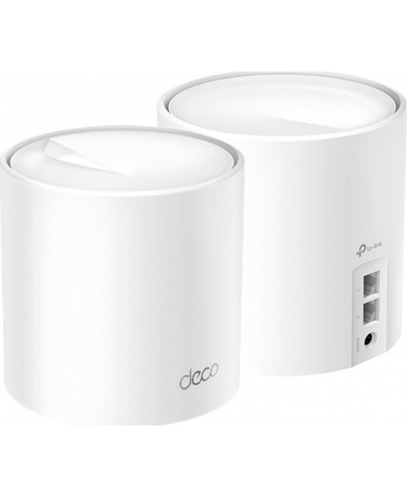 AX1500 Whole Home Mesh Wi-Fi 6 System | Deco X10 (2-pack) | 802.11ax | 10/100/1000 Mbit/s | Ethernet LAN (RJ-45) ports 1 | Mesh 