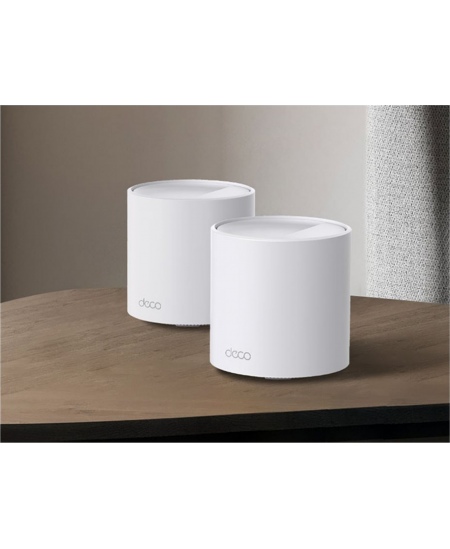 AX1500 Whole Home Mesh Wi-Fi 6 System | Deco X10 (2-pack) | 802.11ax | 10/100/1000 Mbit/s | Ethernet LAN (RJ-45) ports 1 | Mesh 