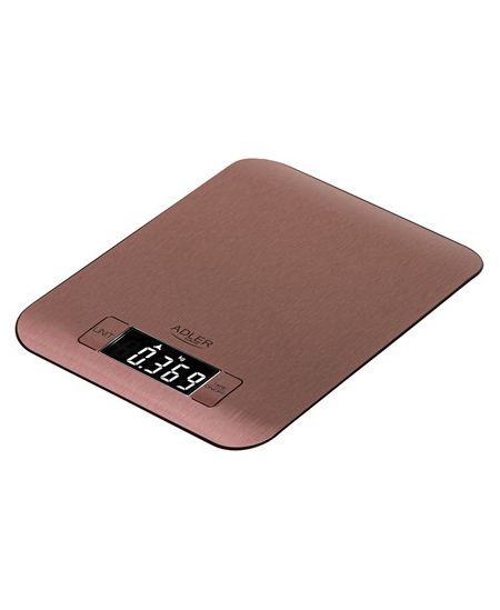 Adler Kitchen Scale | AD 3183c | Graduation 1 g | Copper