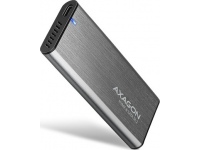 AXAGON External USB-C 3.2 Gen 2 metal box for M.2 NVMe & SATA SSD disks