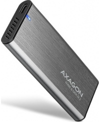 AXAGON External USB-C 3.2 Gen 2 metal box for M.2 NVMe & SATA SSD disks