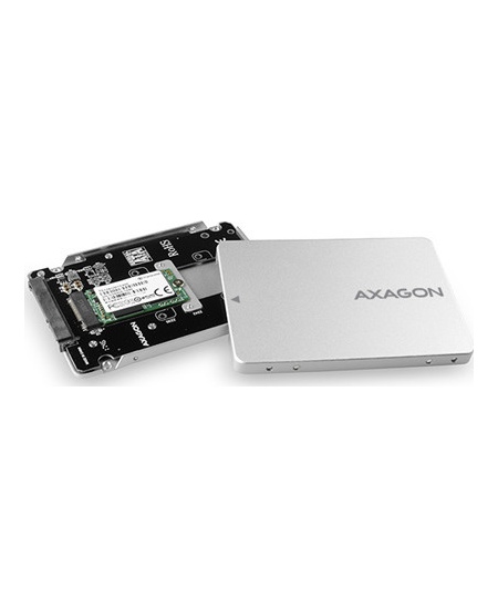 AXAGON Internal 2.5" box with SATA interface for M.2 SATA SSD