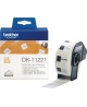 Brother DK-11221 (DK11221) Square Labels, Black on White, 23 mm, 1000 labels per roll