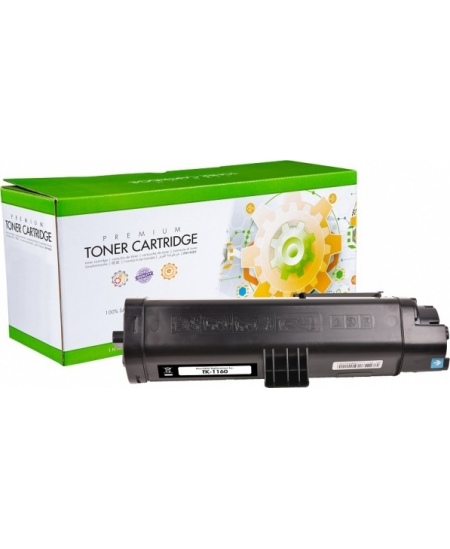Neoriginali Static Control Kyocera TK-1160 (1T02RY0NL0), juoda kasetė