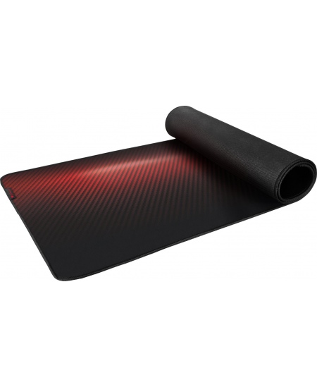 Genesis Carbon 500 Ultra Blaze Mouse pad, 450 x 1100 x 2.5 mm, Red/Black