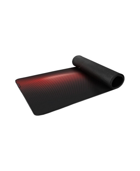 Genesis Carbon 500 Ultra Blaze Mouse pad, 450 x 1100 x 2.5 mm, Red/Black