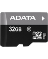 ADATA | Premier UHS-I | 32 GB | microSDHC | Flash memory class 10 | Adapter
