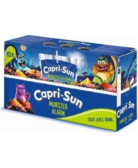Sulčių gėrimas CAPRI-SUN Monster Alarm, 0,2l x 10