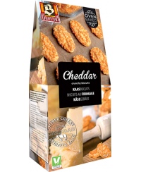 Sūrio sausainiai BUITEMAN, su brandintu Cheddar sūriu, 75 g