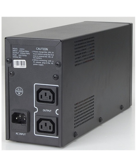 EnerGenie | UPS UPS-PC-652A with AVR | 650 VA | 220 V | 220 V