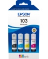 Epson 103 EcoTank (C13T00S64A) kasetė rašaliniams spausdintuvams, CMYK, Komplektas 4 spalvų