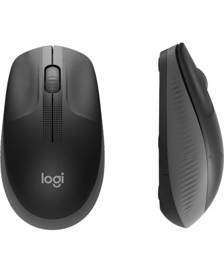 Logitech | Full size Mouse | M190 | Wireless | USB | Charcoal