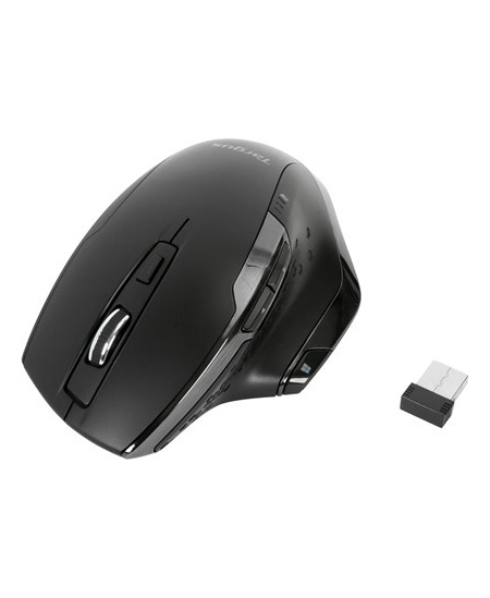 Targus Antimicrobial Ergo Mouse | AMW584GL | Wireless | 2.4 Ghz | Black