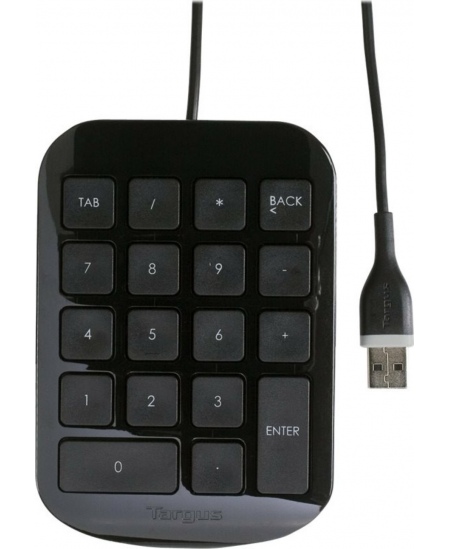 Targus AKP10EU | Numeric Keypad | Wired | Black