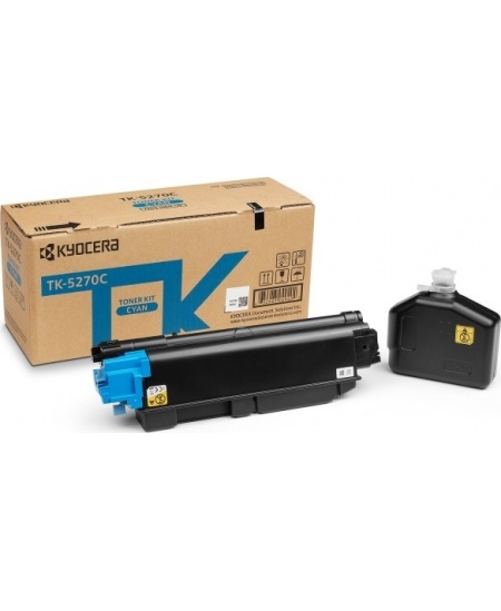 Kyocera TK-5270C Lazerinė kasetė, Žydra
