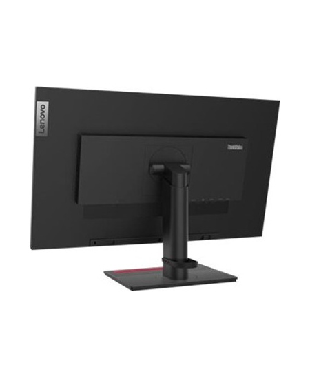 Lenovo ThinkVision T27q-20 27 ", IPS, 2560 x 1440 pixels, 4 ms, 350 cd/m², 1 x HDMI 1.4, 1 x DP 1.2, 4 x USB 3.1 Gen1, 1 x
