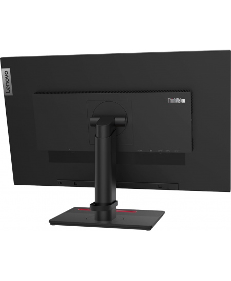 Lenovo ThinkVision T27q-20 27 ", IPS, 2560 x 1440 pixels, 4 ms, 350 cd/m², 1 x HDMI 1.4, 1 x DP 1.2, 4 x USB 3.1 Gen1, 1 x