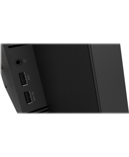 Lenovo ThinkVision T27q-20 27 ", IPS, 2560 x 1440 pixels, 4 ms, 350 cd/m², 1 x HDMI 1.4, 1 x DP 1.2, 4 x USB 3.1 Gen1, 1 x