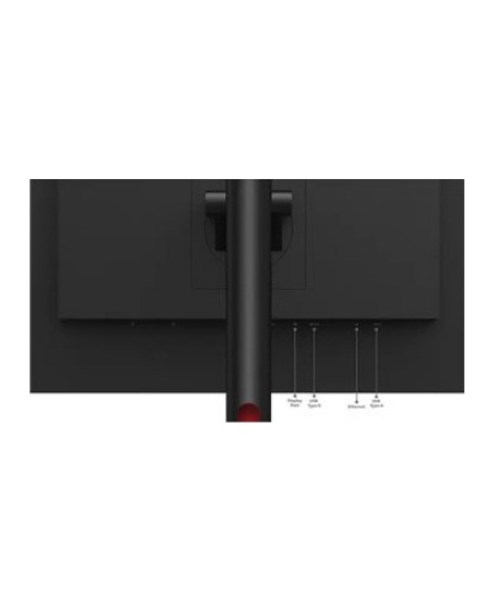 Lenovo ThinkVision T27p-30 27 ", IPS, 4K, 3840 x 2160, 16:9, 4 ms, 350 cd/m², Black, 60 Hz, HDMI ports quantity 1