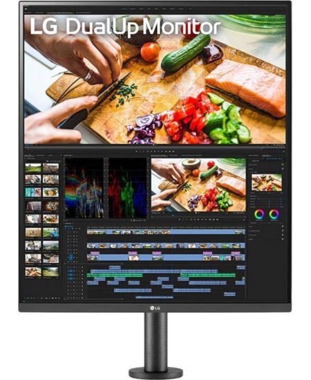 LG DualUp Monitor 28MQ780 27.6 ", IPS,  SDQHD, 2560x2880, 16:18, 5 ms, 300 cd/m², Black, 60 Hz, HDMI ports quantity 2