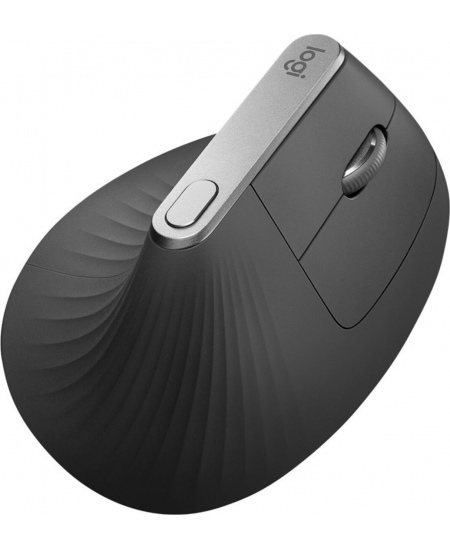 Logitech | Ergonomic Mouse | MX VERTICAL | Wireless | USB, Bluetooth | Graphite