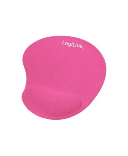 Logilink Mouse Pad | ID0027P | 220 x 220 x 30 mm | Pink