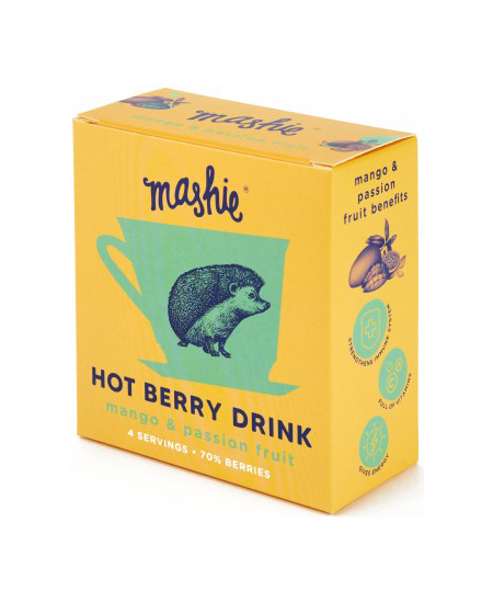 MASHIE mangų ir pasiflorų arbata, 4x40 ml