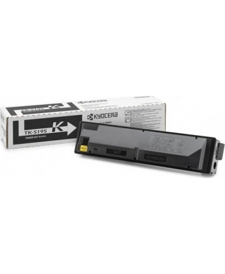 Kyocera TK-5195K (1T02R40NL0, TK5195K) Lazerinė kasetė, Juoda