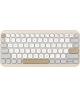 Asus KW100 | Keyboard | Wireless | US | Oat Milk | Bluetooth