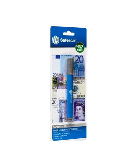 SAFESCAN 30 , Suitable for Banknotes, Number of detection points 1