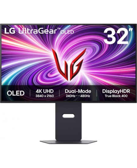 LG 32GS95UV-B 32" UltraGear OLED,16:9, 3840x2160, 275cd/m2, 0.03s/ HDMI, DisplayPort, USB | LG
