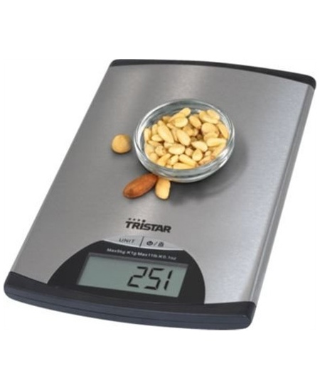 Tristar Kitchen scale KW-2435 Maximum weight (capacity) 5 kg, Metallic