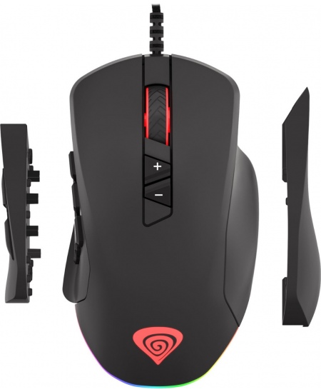 Genesis Xenon 770, RGB LED light, Gaming Mouse